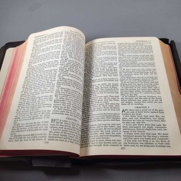 The Holy Bible (King James Version), American Bible Society, New York Vintage - Picture 15 of 16